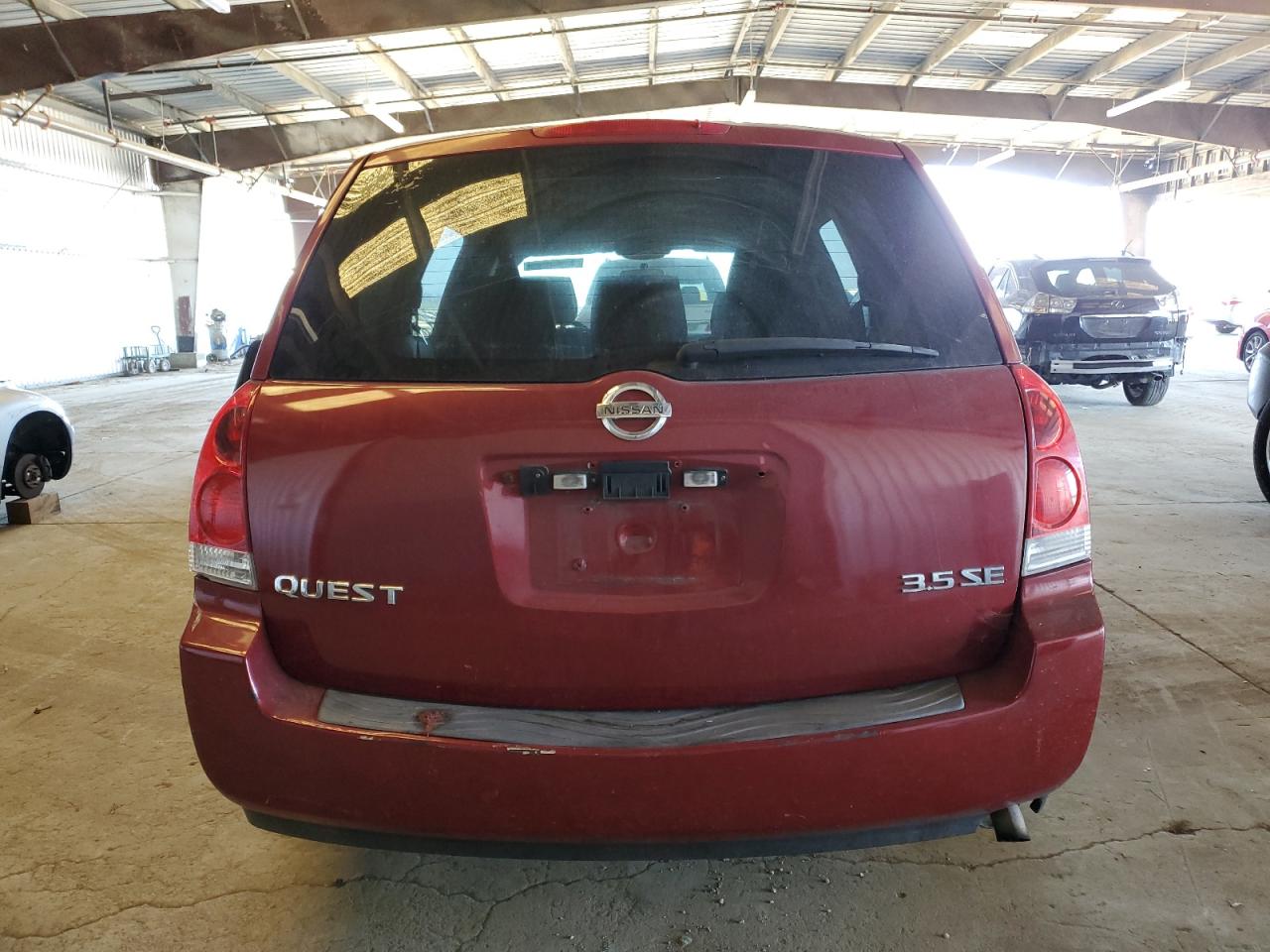 2007 Nissan Quest S VIN: 5N1BV28U67N128443 Lot: 55982835