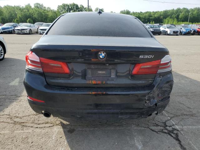  BMW 5 SERIES 2018 Черный
