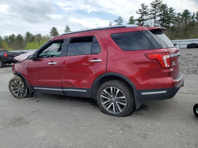  FORD EXPLORER 2018 Красный