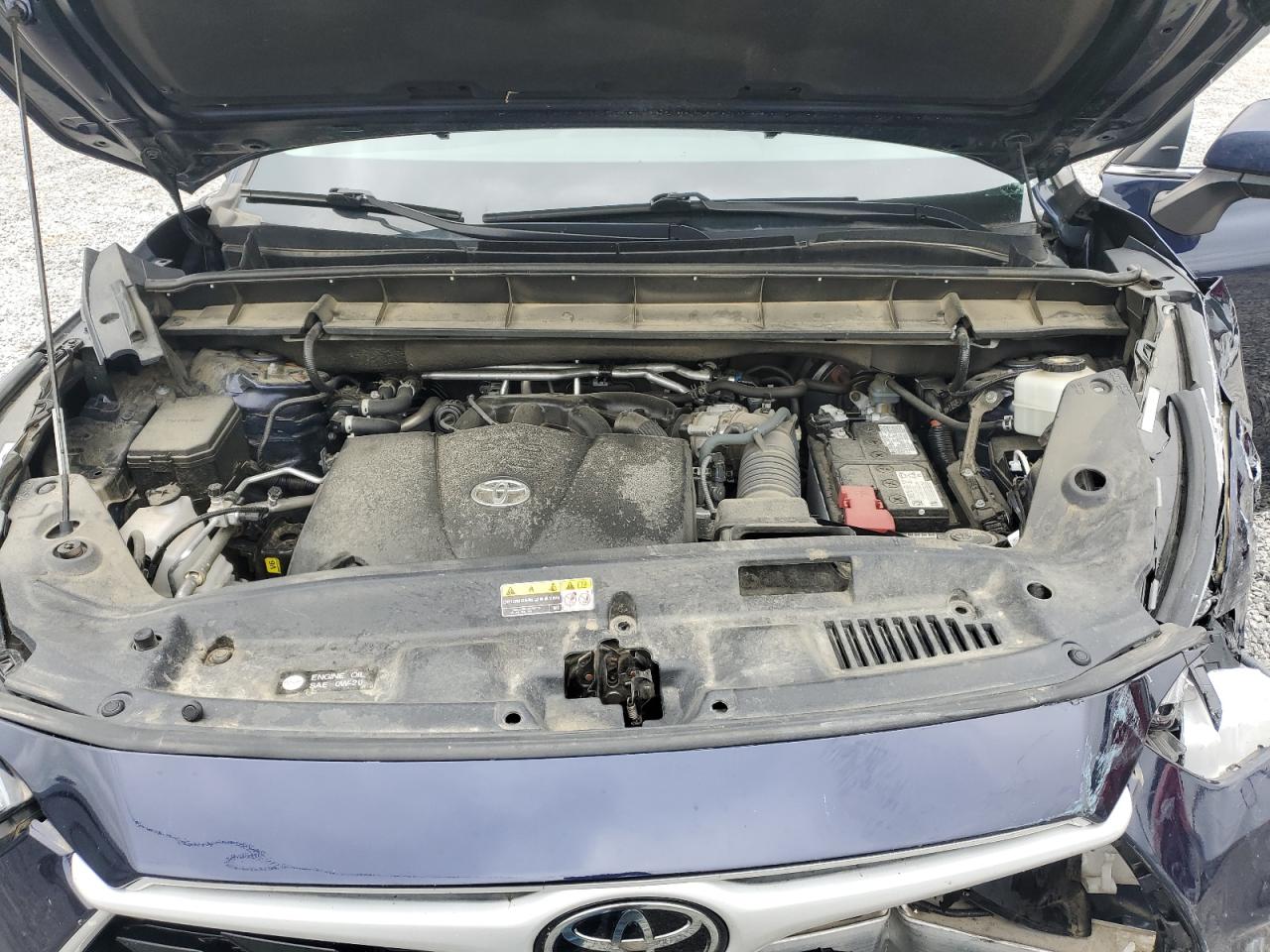2022 Toyota Highlander Xle VIN: 5TDGZRAH3NS544221 Lot: 57222185