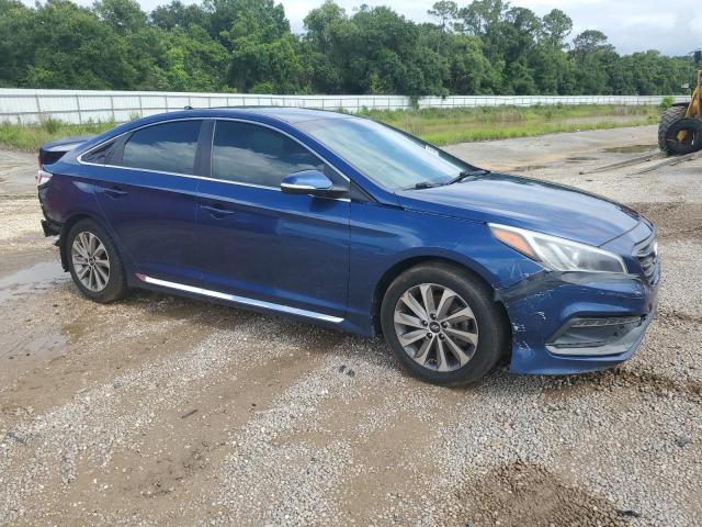  HYUNDAI SONATA 2015 Синій