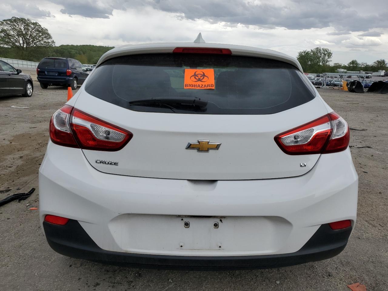 2017 Chevrolet Cruze Lt VIN: 3G1BE6SM1HS592292 Lot: 57153925