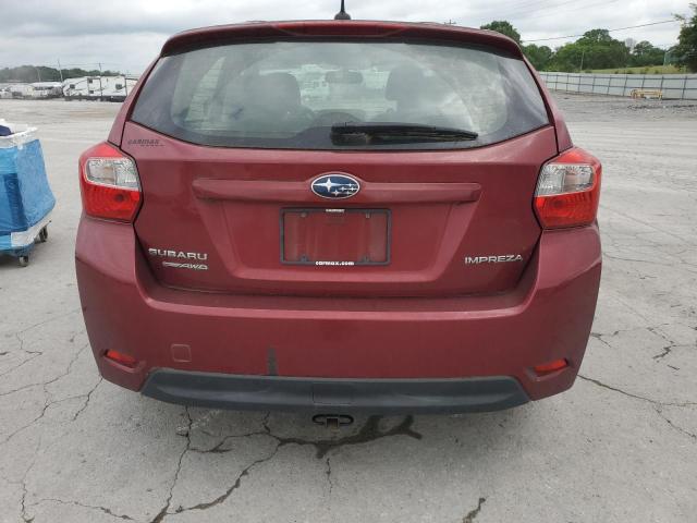  SUBARU IMPREZA 2012 Burgundy