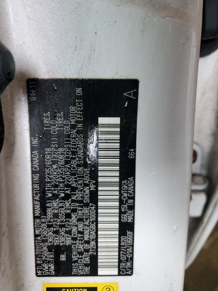 2017 Lexus Rx 350 VIN: 2T2BK1BA5BC100047 Lot: 57992615