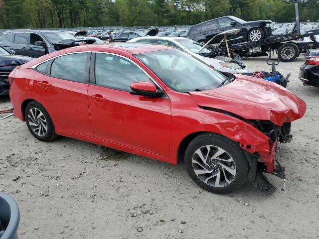  HONDA CIVIC 2018 Czerwony