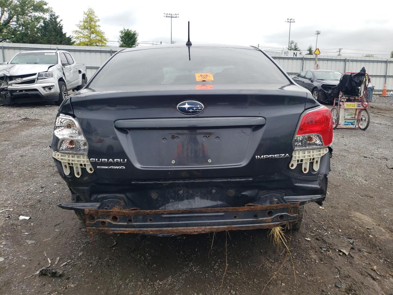 2013 Subaru Impreza VIN: JF1GJAA64DH031575 Lot: 58693705