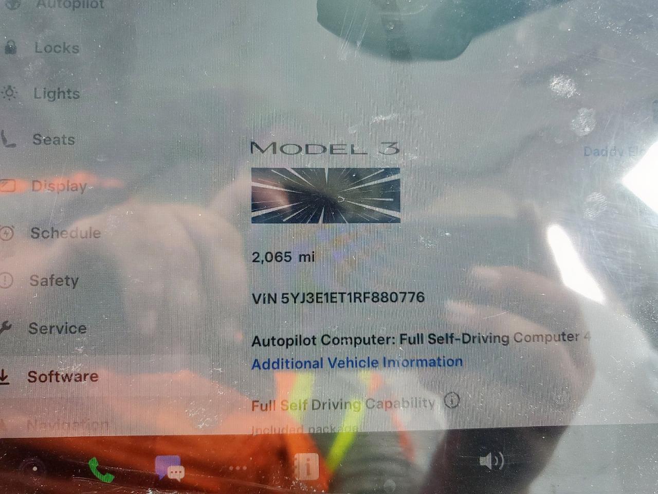 2024 Tesla Model 3 VIN: 5YJ3E1ET1RF880776 Lot: 59127415