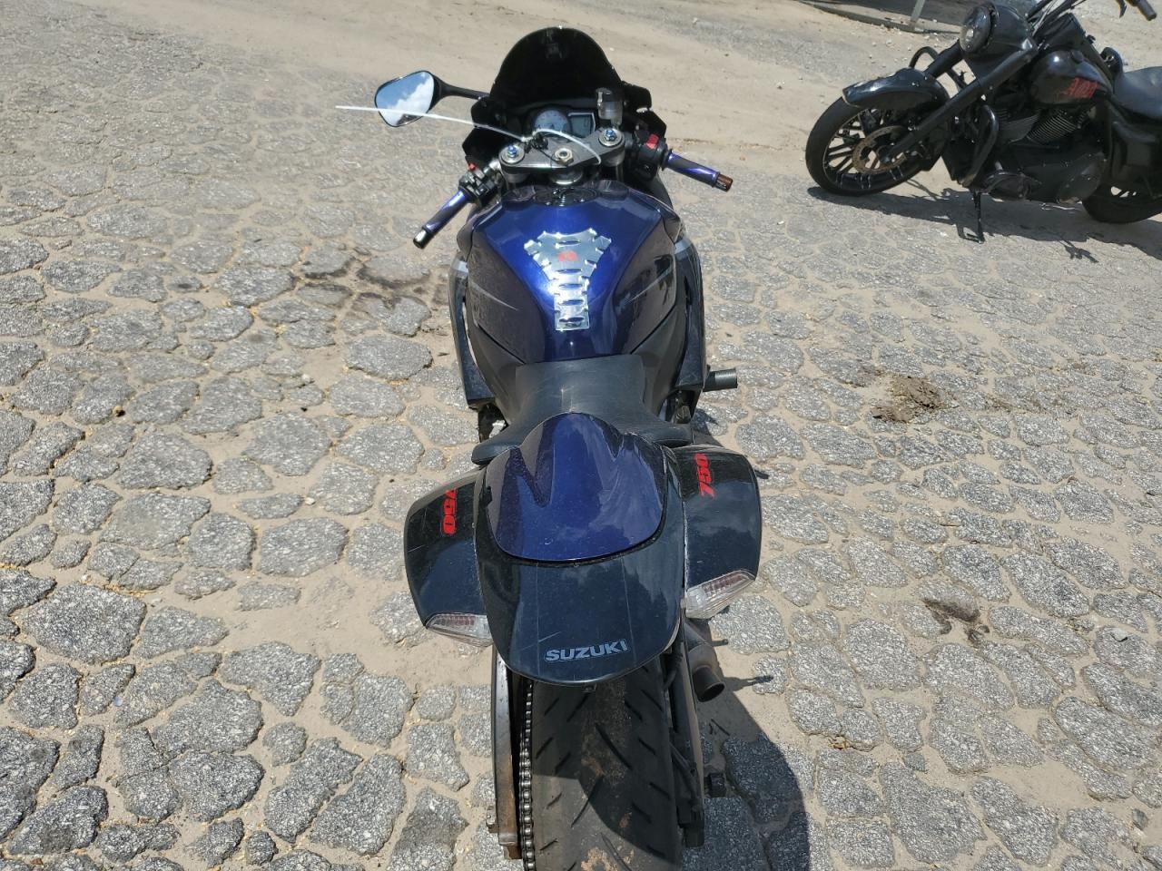2007 Suzuki Gsx-R750 VIN: JS1GR7KA772105968 Lot: 55139745