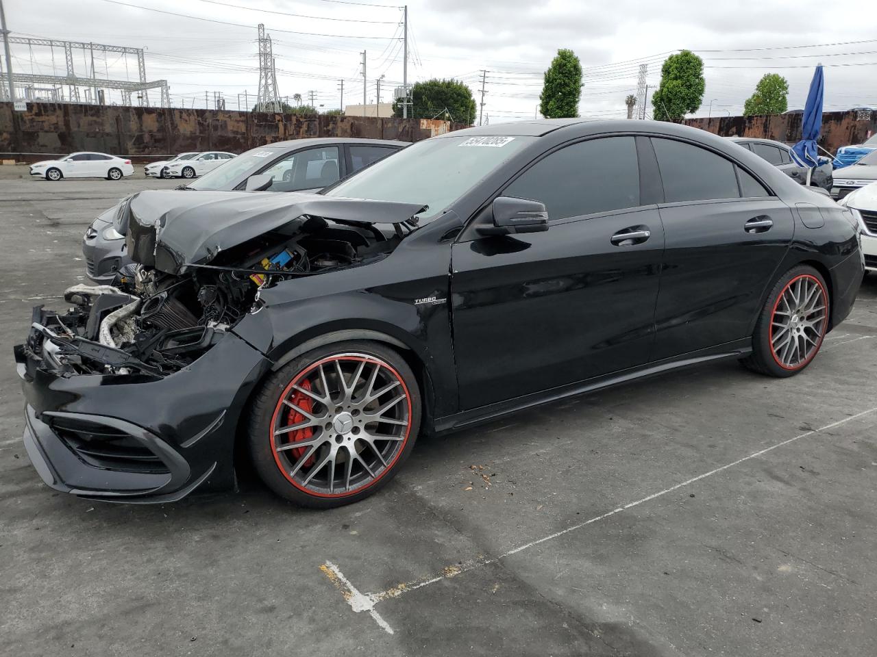 2018 Mercedes-Benz Cla 45 Amg იყიდება Wilmington-ში, CA - Front End