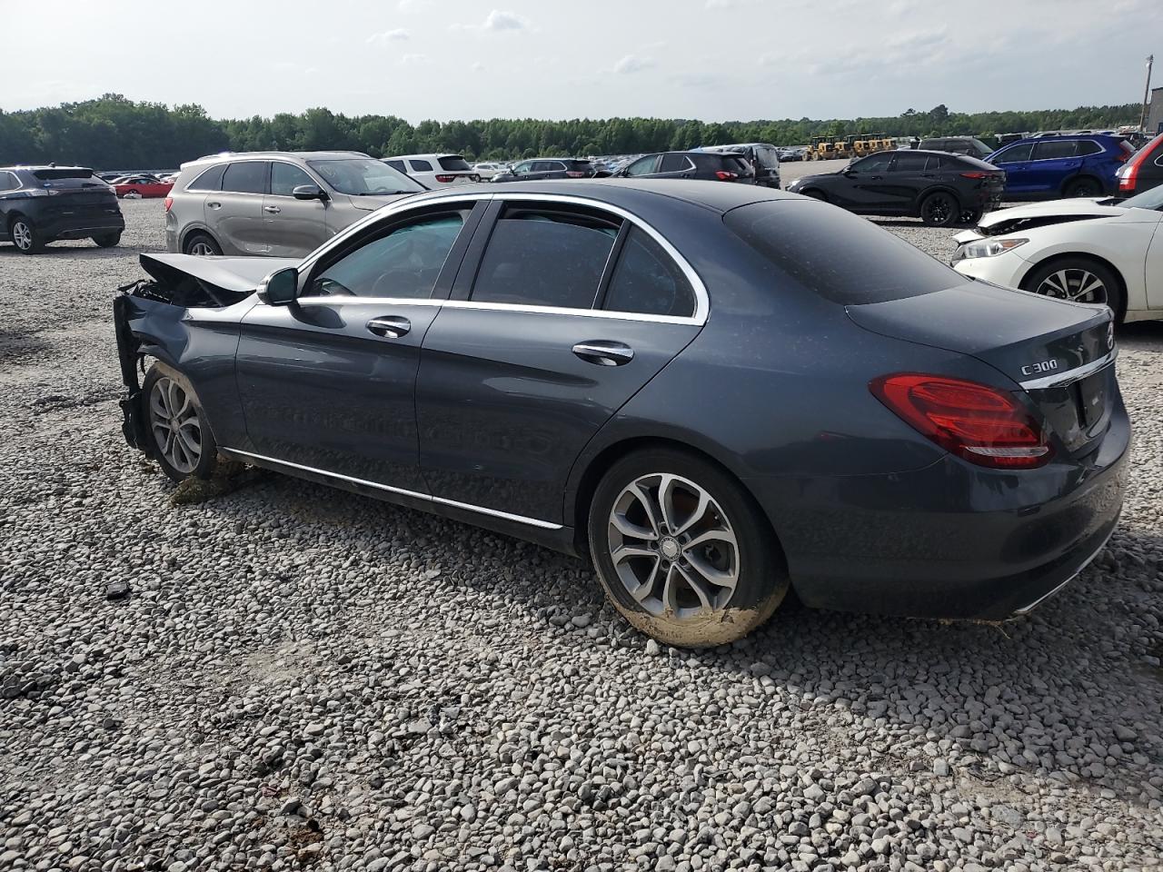 2015 Mercedes-Benz C 300 4Matic VIN: 55SWF4KB4FU049855 Lot: 56990615