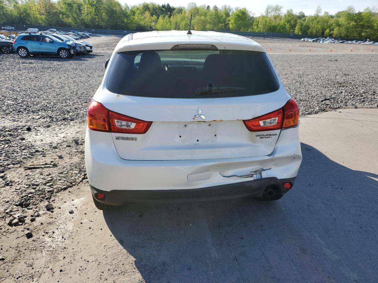 2014 Mitsubishi Outlander Sport Es VIN: 4A4AR3AU6EE007700 Lot: 56399695