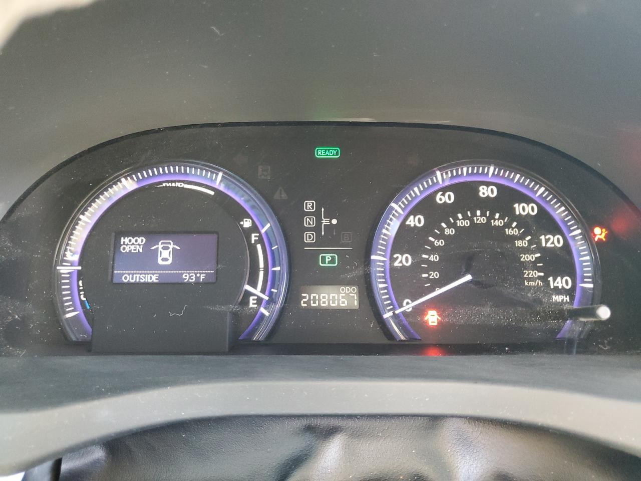 2010 Lexus Hs 250H VIN: JTHBB1BAXA2006424 Lot: 59798825