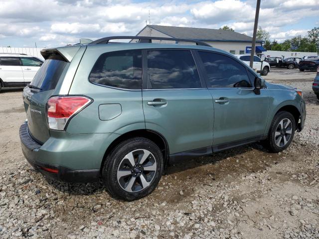 SUBARU FORESTER 2018 Зеленый
