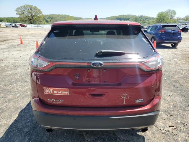 Parquets FORD EDGE 2015 Czerwony