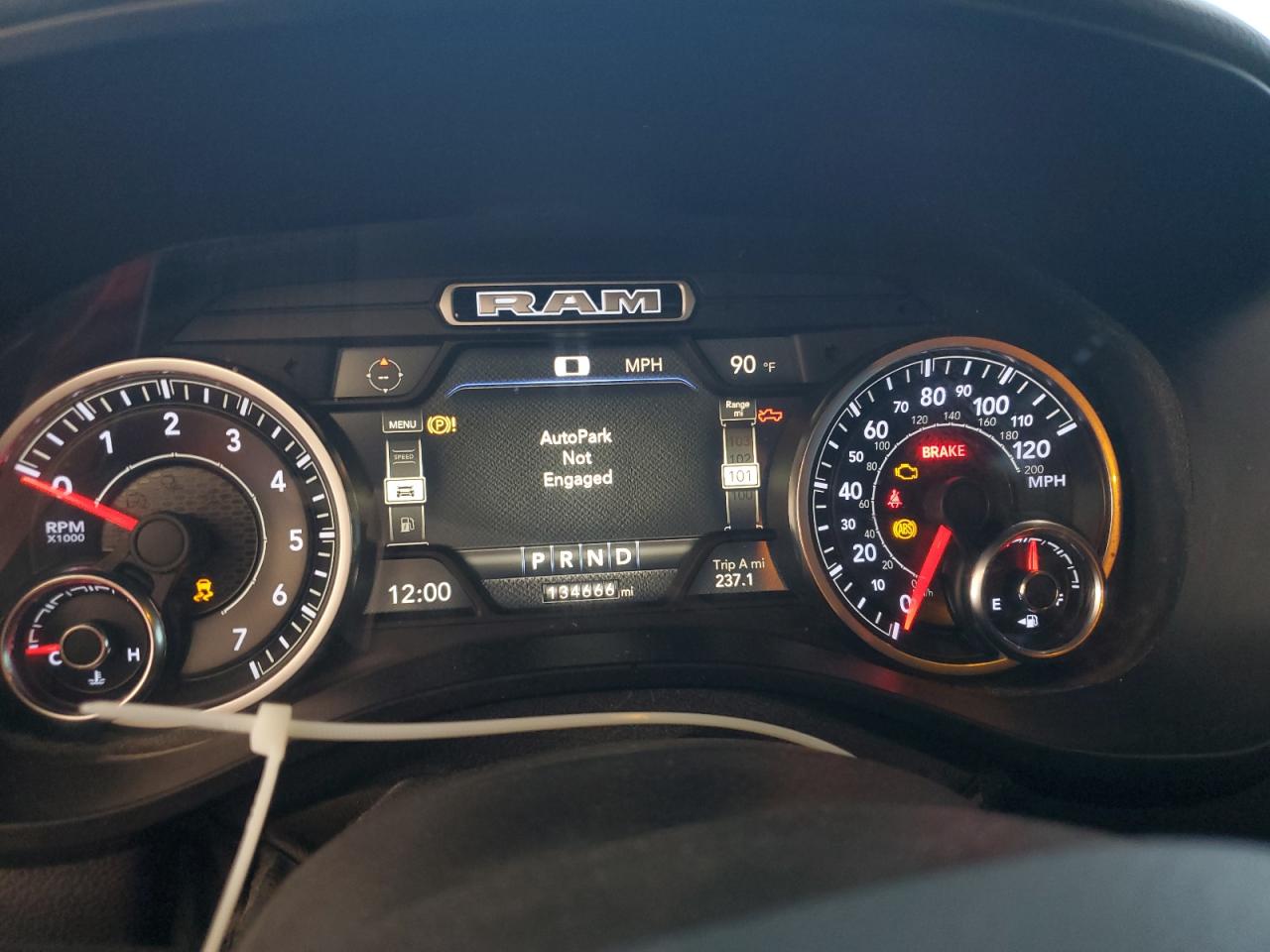 2019 Ram 1500 Big Horn/Lone Star VIN: 1C6RREFT9KN819971 Lot: 55819825