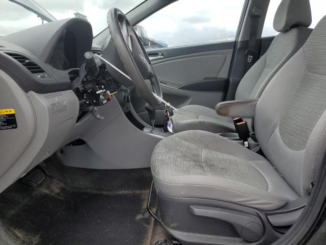  HYUNDAI ACCENT 2015 Czarny