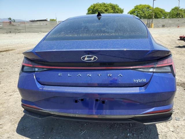  HYUNDAI ELANTRA 2022 Blue