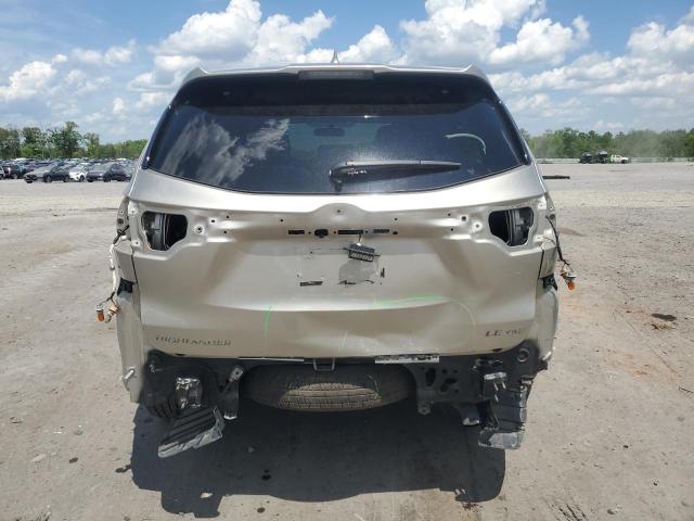 Parquets TOYOTA HIGHLANDER 2016 Gold