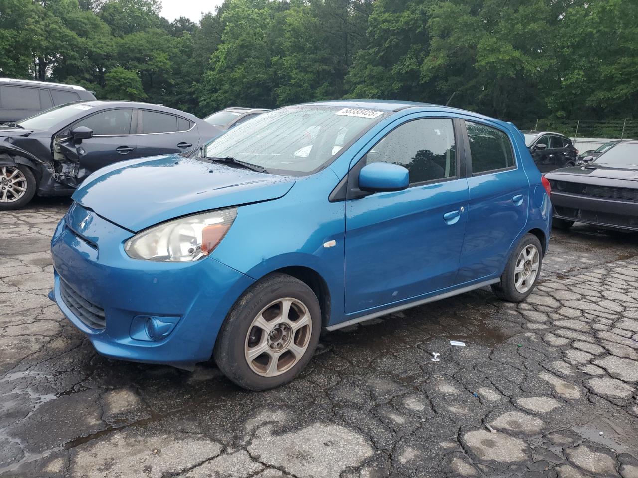2015 Mitsubishi Mirage De للبيع في Austell، GA - Front End