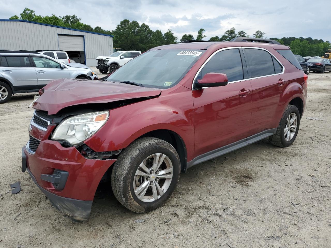 2012 Chevrolet Equinox Lt იყიდება Hampton-ში, VA - Mechanical