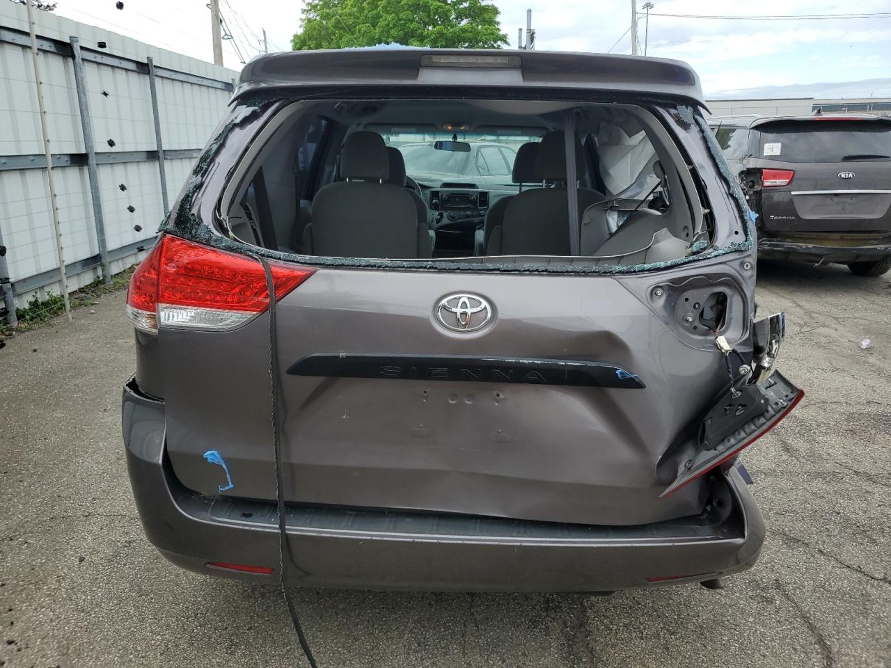 2014 Toyota Sienna VIN: 5TDZK3DCXES509122 Lot: 55951185