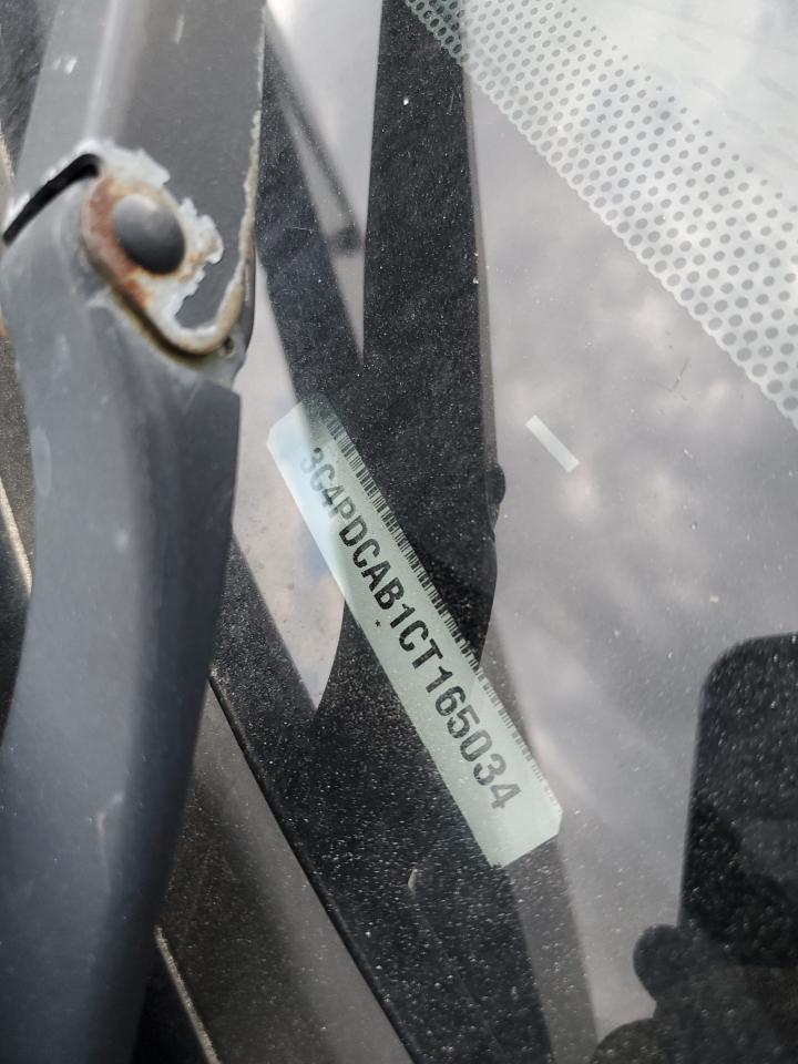 2012 Dodge Journey Se VIN: 3C4PDCAB1CT165034 Lot: 58618005