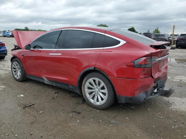  TESLA MODEL X 2020 Красный