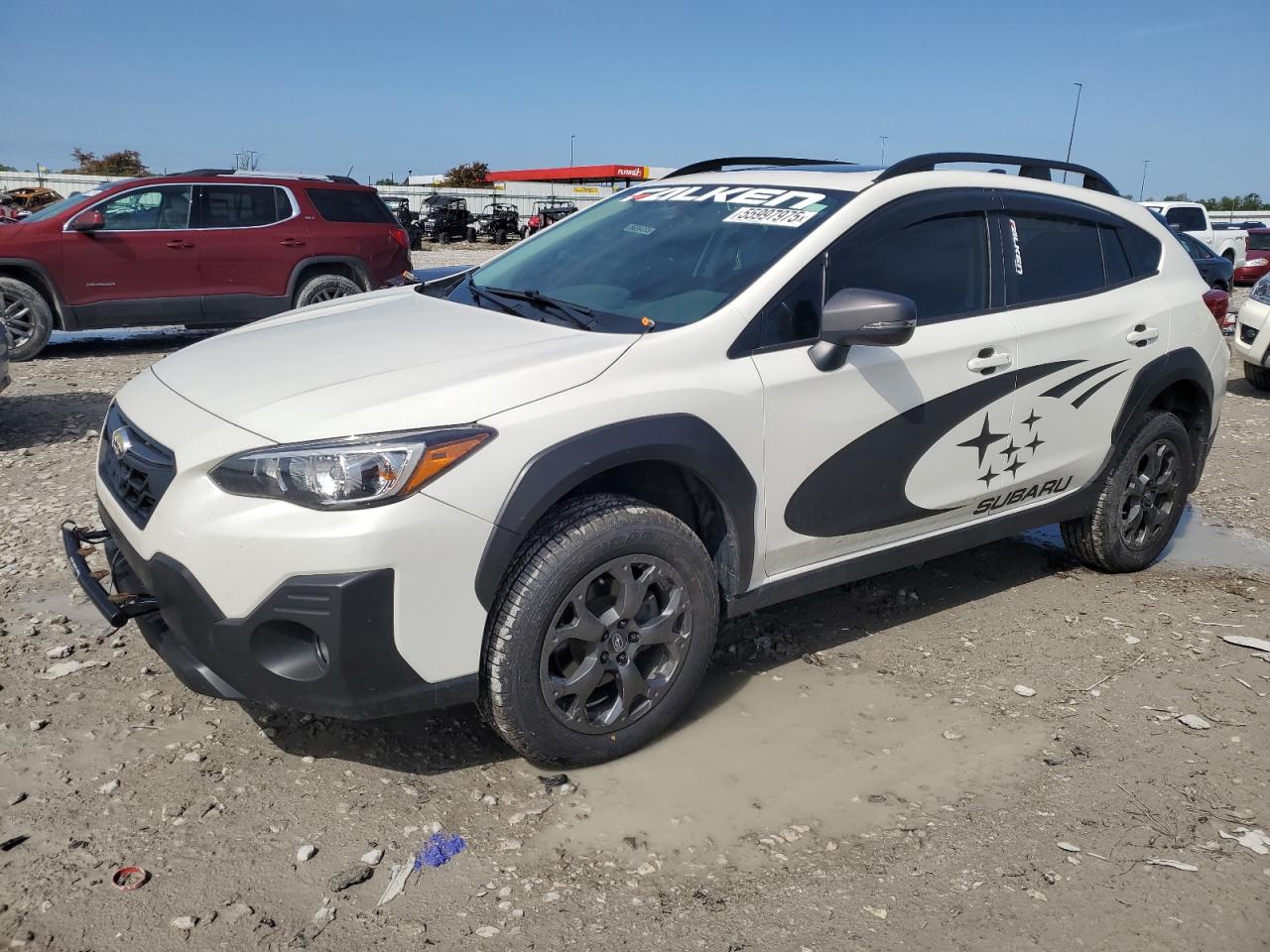 2021 Subaru Crosstrek Sport للبيع في Cahokia Heights، IL - Hail