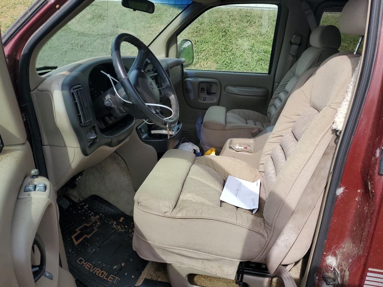 2001 Chevrolet Express G1500 VIN: 1GBFG15R211107571 Lot: 59157185