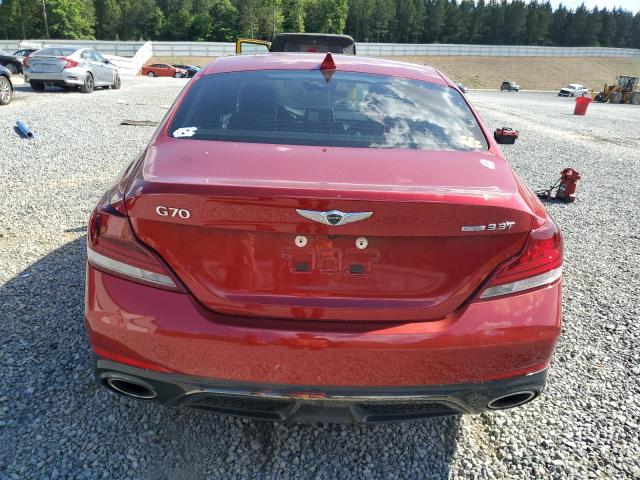  GENESIS G70 2019 Червоний