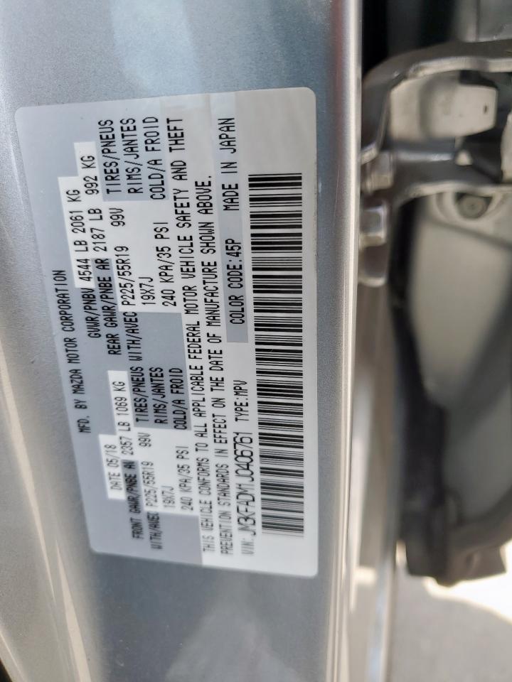 2018 Mazda Cx-5 Grand Touring VIN: JM3KFADM1J0406761 Lot: 56248645