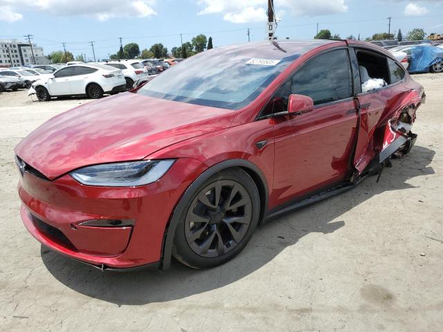  TESLA MODEL X 2023 Красный