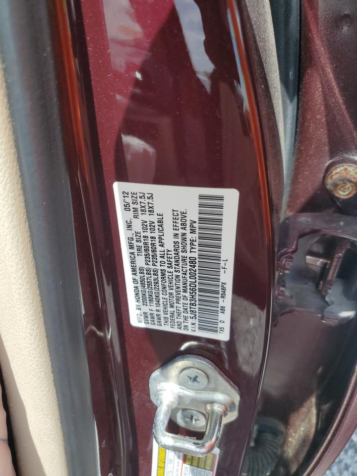 2013 Acura Rdx Technology VIN: 5J8TB3H56DL002480 Lot: 57223045