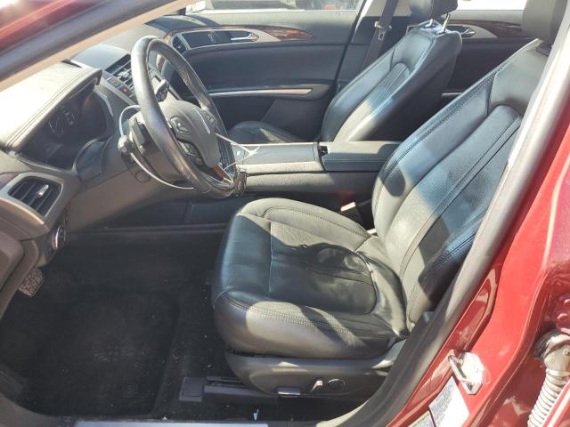  LINCOLN MKZ 2013 Czerwony