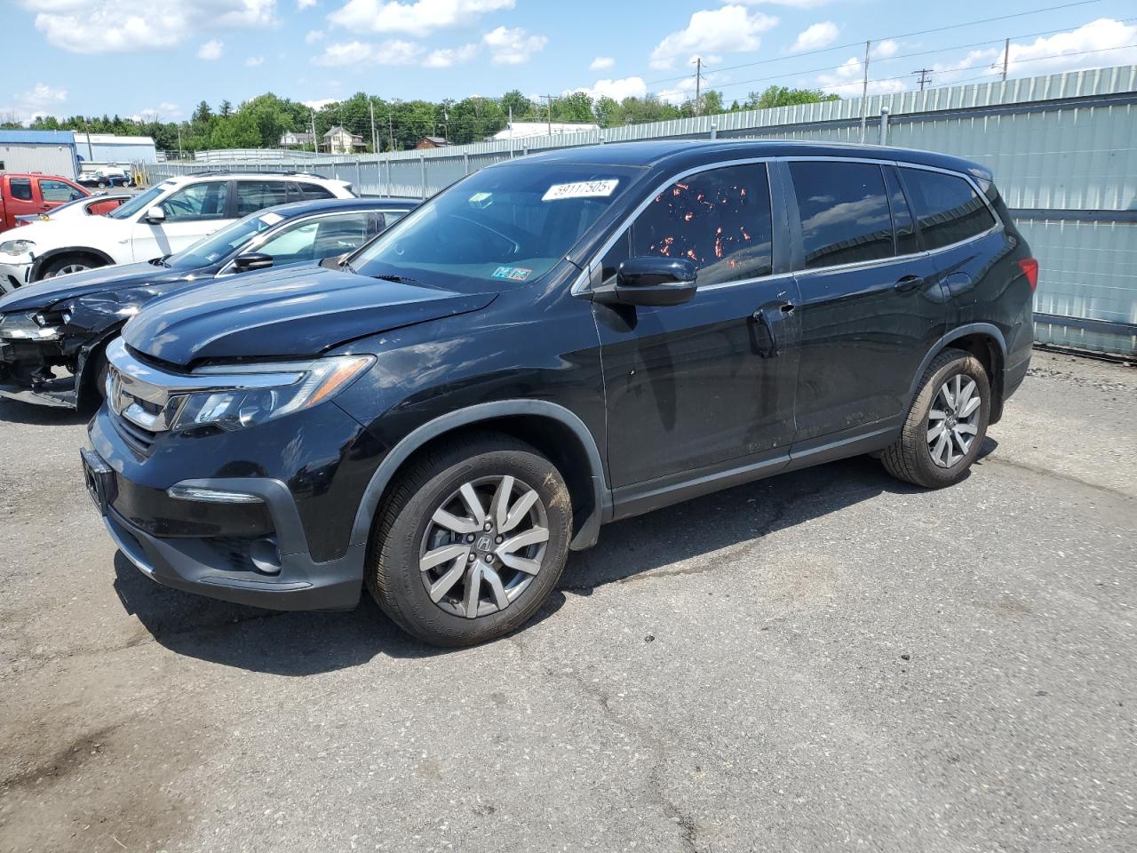 2019 Honda Pilot Exl იყიდება Pennsburg-ში, PA - Vandalism