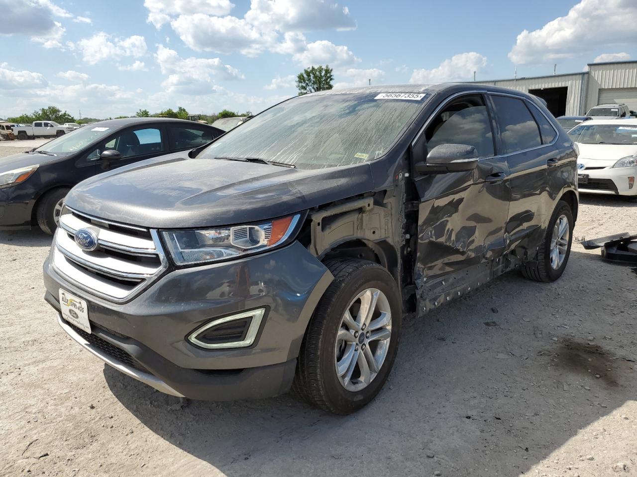 2018 Ford Edge Sel de vânzare în Kansas City, KS - Side