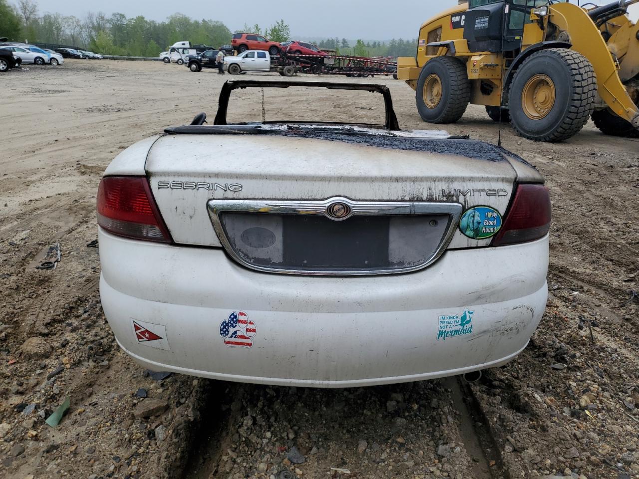 2004 Chrysler Sebring Limited VIN: 1C3EL65R04N172078 Lot: 57158325