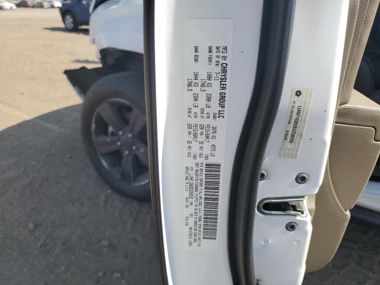 2011 Jeep Patriot Sport VIN: 1J4NF1GB6BD258255 Lot: 56944425