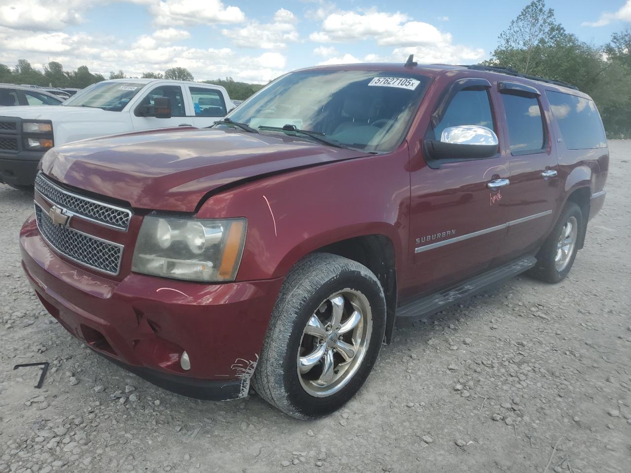 2011 Chevrolet Suburban K1500 Ltz იყიდება Cahokia Heights-ში, IL - Side
