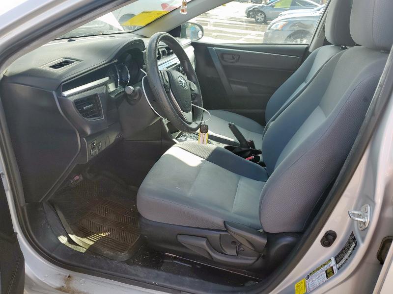  TOYOTA COROLLA 2014 Сріблястий