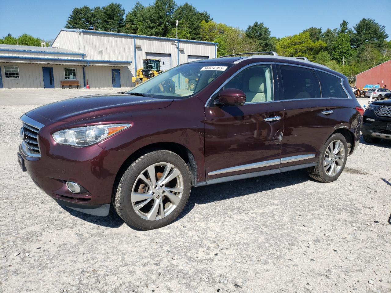 2013 Infiniti Jx35 за продажба в Mendon, MA - Rear End