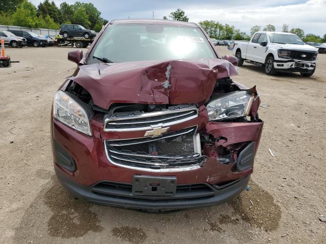  CHEVROLET TRAX 2016 Red