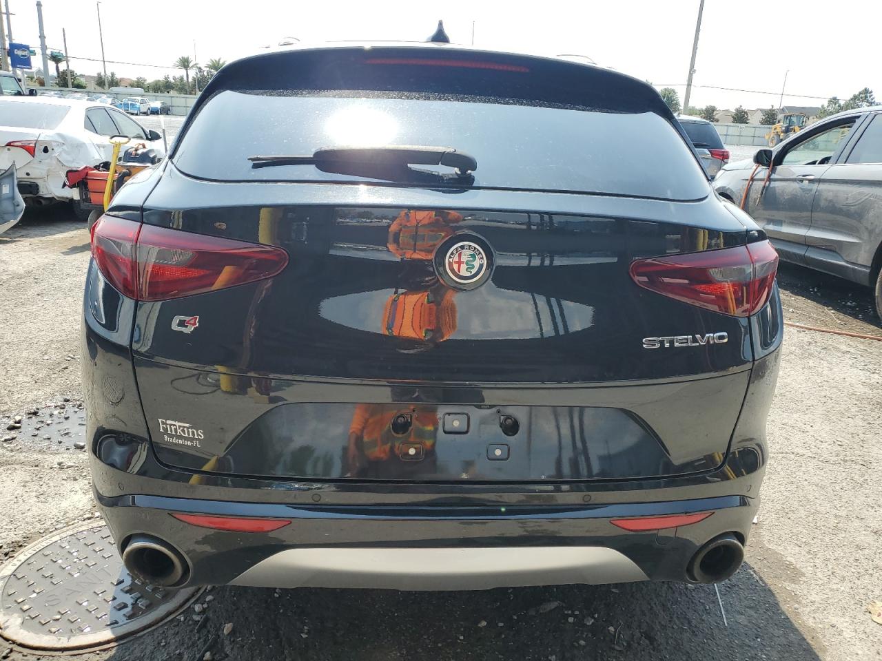 2021 Alfa Romeo Stelvio Ti VIN: ZASPAKBN3M7D19932 Lot: 56175885