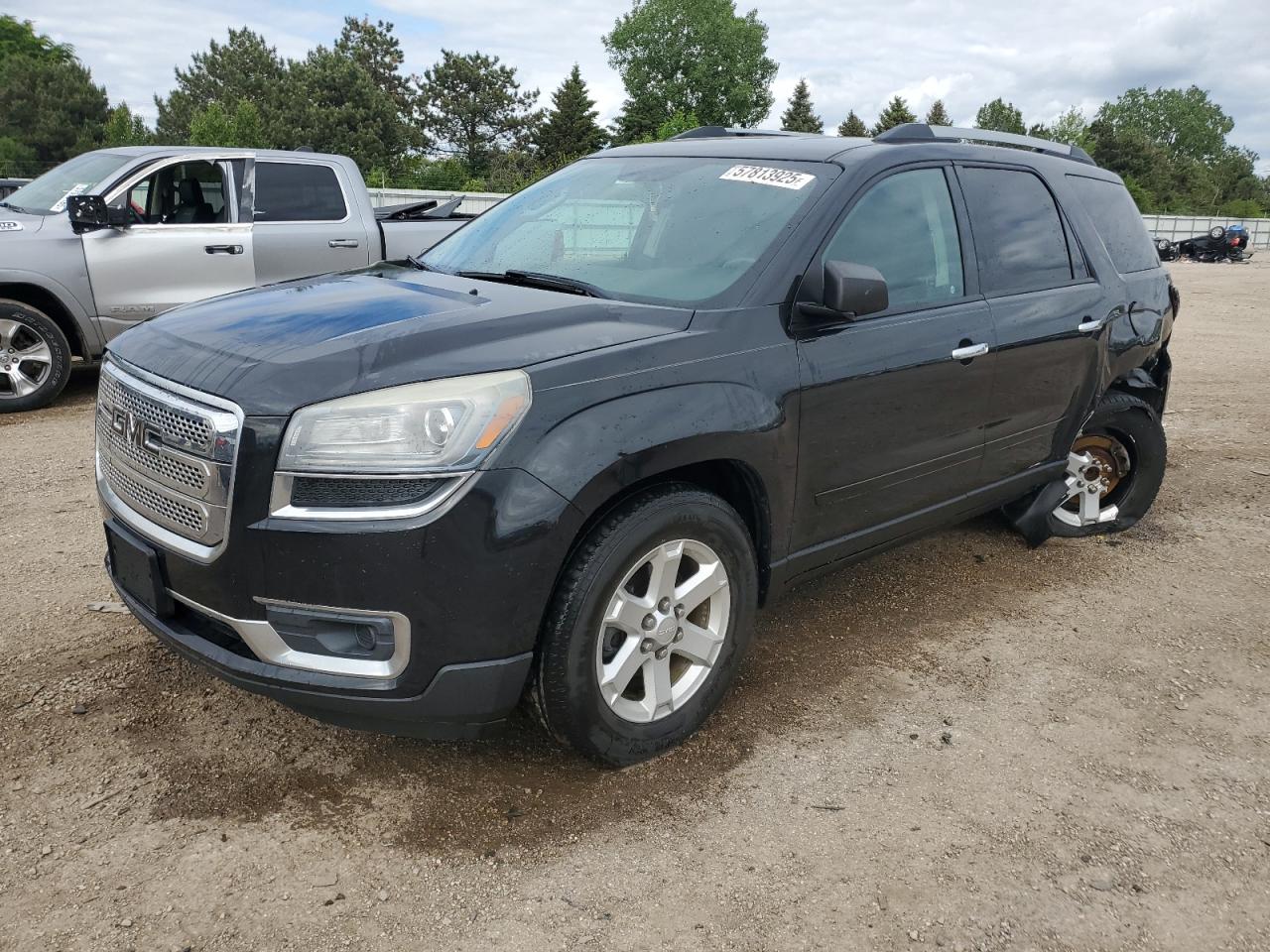 2013 Gmc Acadia Sle للبيع في Elgin، IL - Rear End