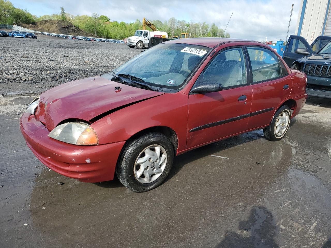 2000 Chevrolet Metro Lsi zu verkaufen in Duryea, PA - Front End