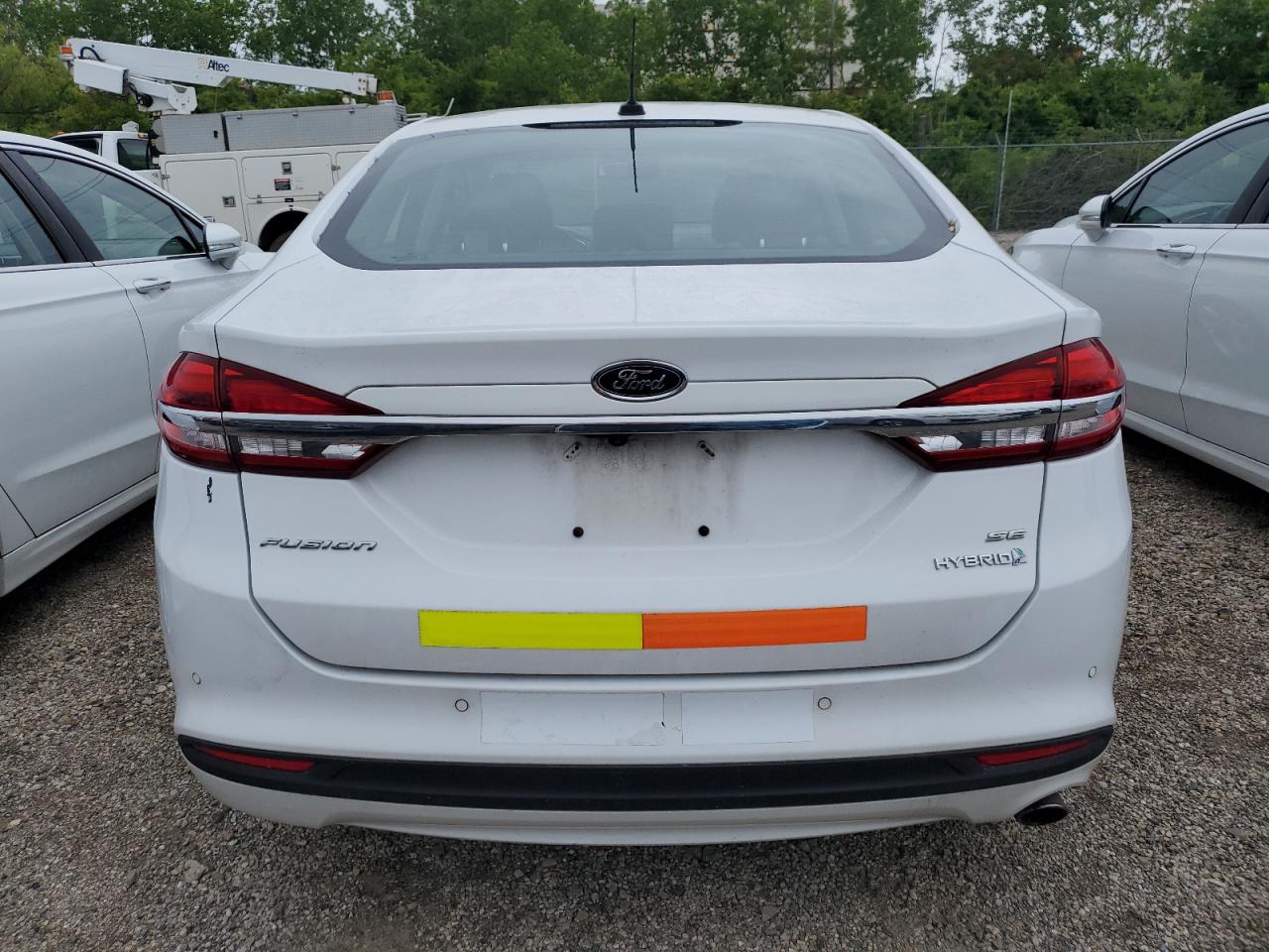 2018 Ford Fusion Se Hybrid VIN: 3FA6P0LU1JR278756 Lot: 55085135