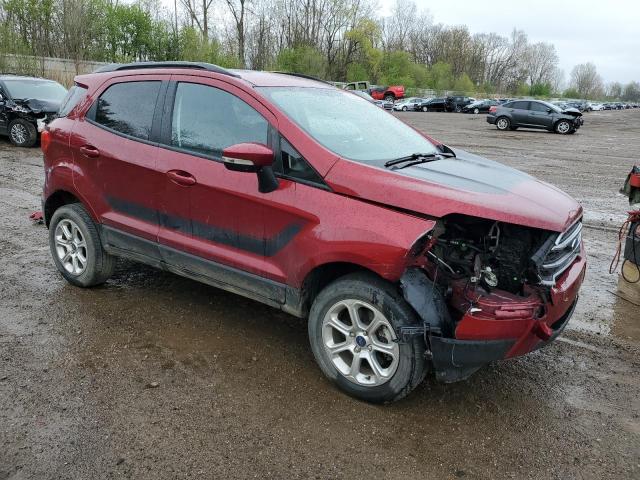  FORD ECOSPORT 2021 Czerwony