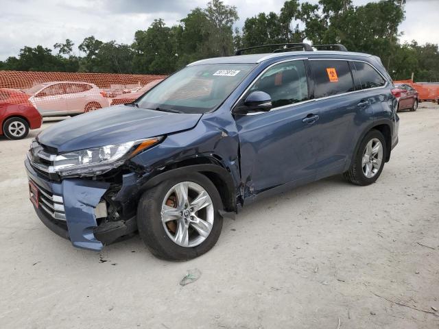  TOYOTA HIGHLANDER 2017 Granatowy