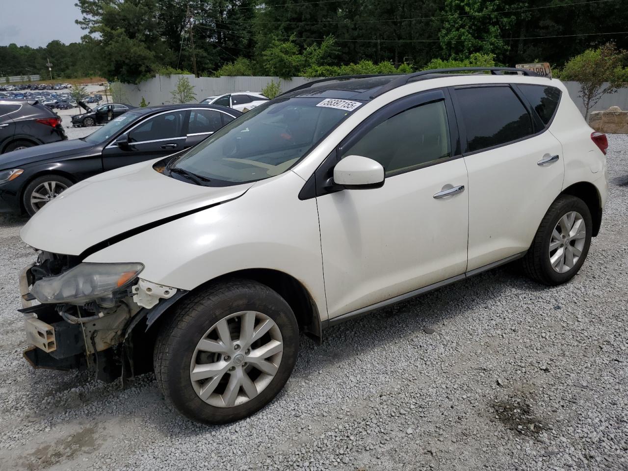 2014 Nissan Murano S zu verkaufen in Fairburn, GA - Front End