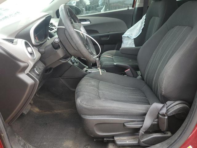  CHEVROLET SONIC 2017 Червоний